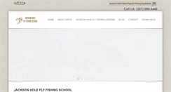 Desktop Screenshot of jhflyfishingschool.com